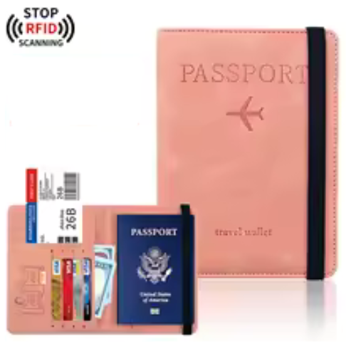 Ton Indispensable Porte-Passeport Anti-RFID Elegant
