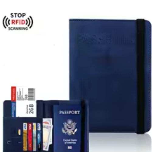 Ton Indispensable Porte-Passeport Anti-RFID Elegant
